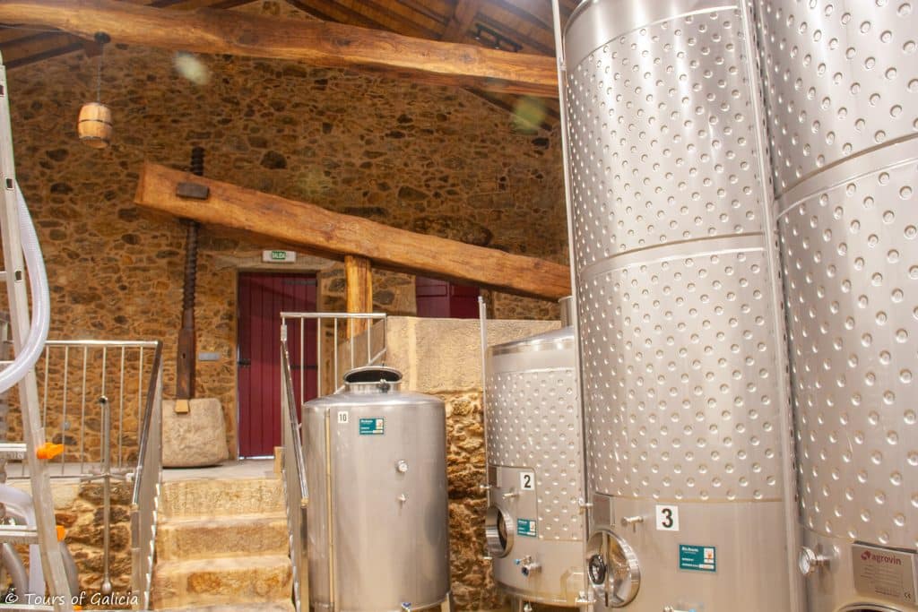 Wine cellar Albariño